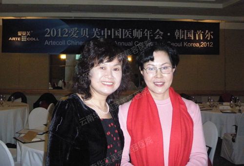 云南华美副院长宋萍教授赴韩参加“美莱医师年会”